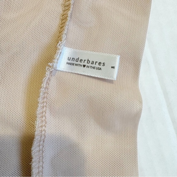 Underbares Mesh U Bra Size Small Beige Cream Tan Comfort No Underwire Lounge - Picture 10 of 13